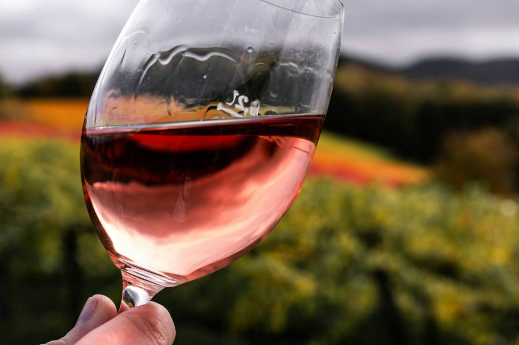 Rosé de Provence issu d'un coffret vin servi frais
