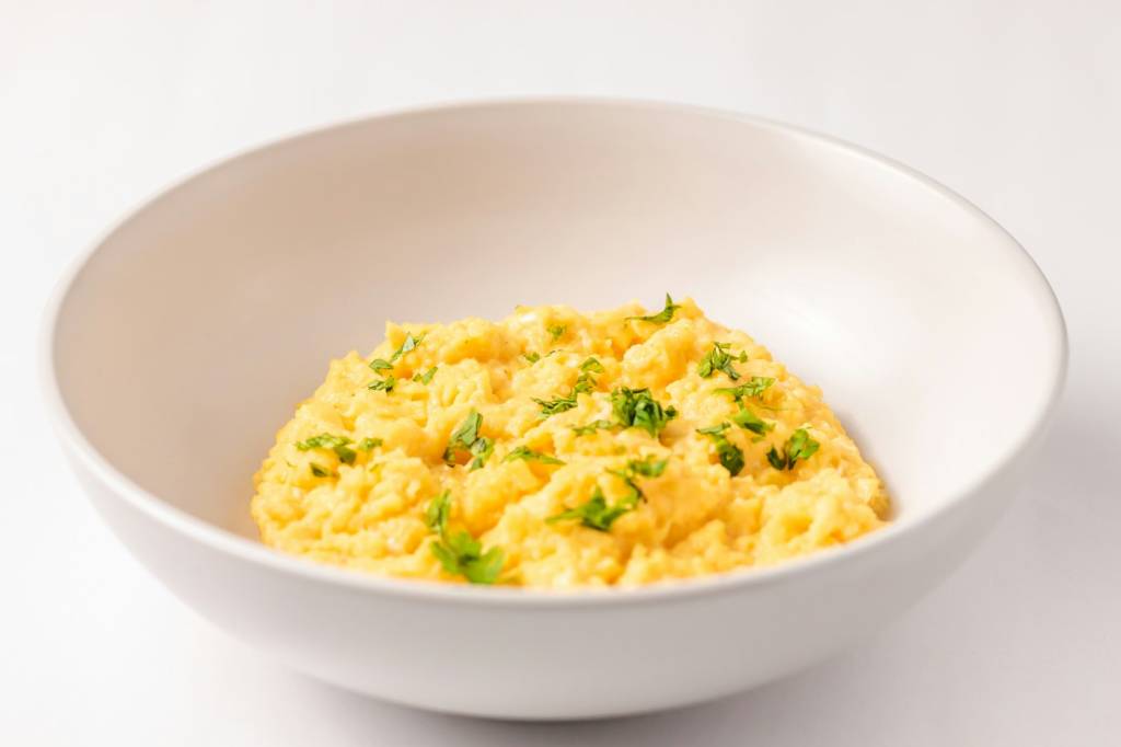 Œufs brouillés à la truffe noire de Provence