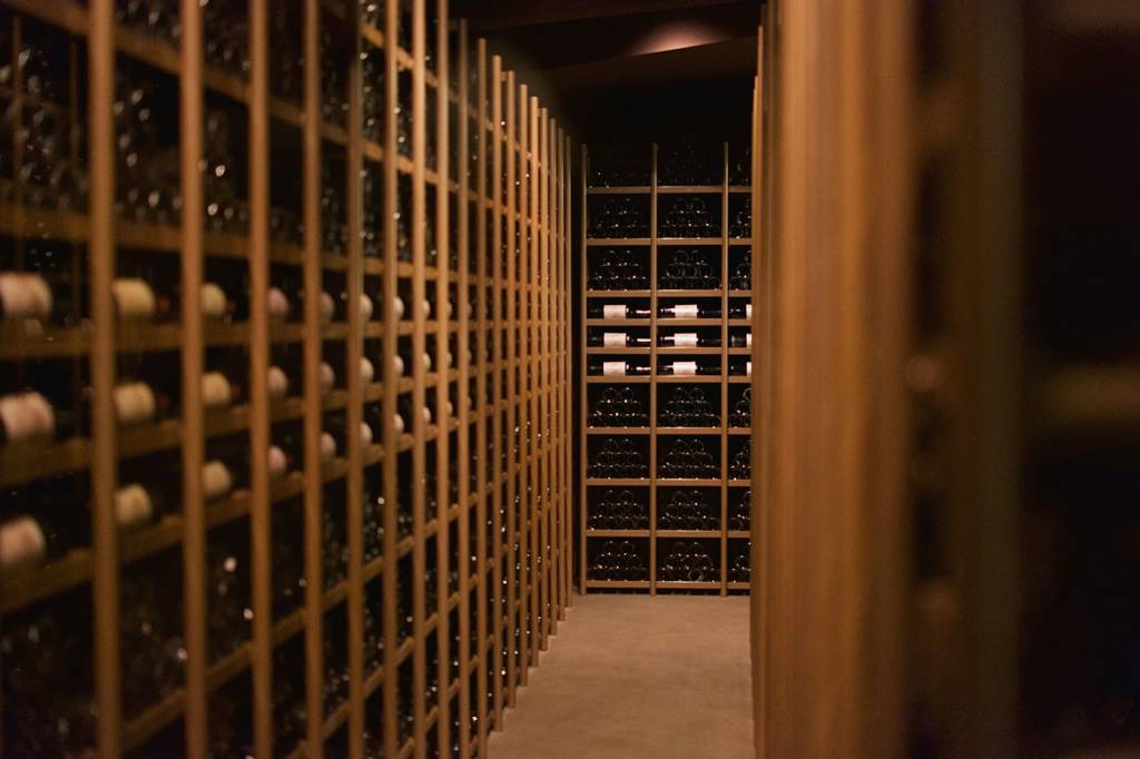 Caveau d'un domaine engagé dans le label Vignobles & Découvertes
