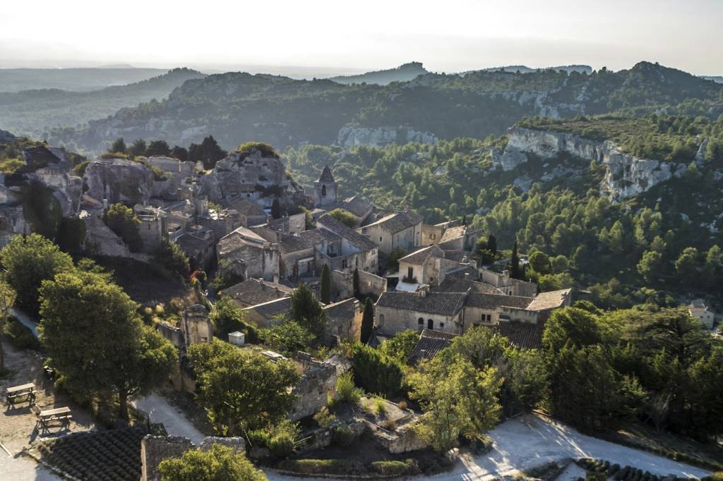 Village perché proche des vignobles des Alpilles
